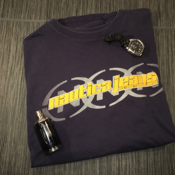 Nautica Other - Early 2000s Navy Nautica Throwback Tee - XL